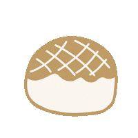 Bolobao Eating Sticker by Champion Bolo Bun