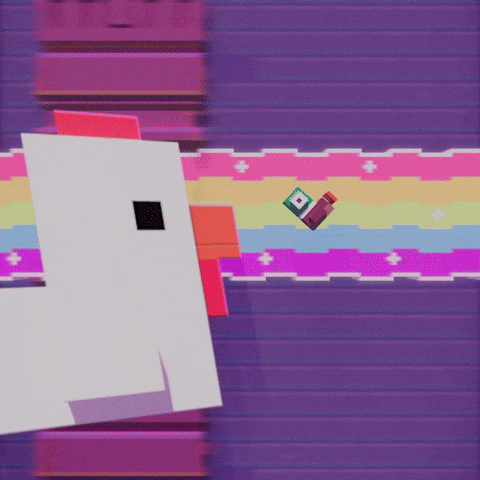 Hipster Whale Oops GIF by Crossy Road