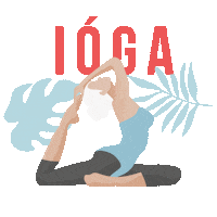 Yoga Gaeilge Sticker by Cumann na bhFiann