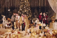 Dance Happy Holidays GIF