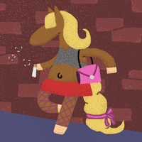 Chinese Zodiac Horse GIF by ToonTownClown