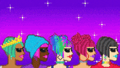 Girl Pixel GIF