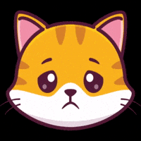 Sad Cat GIF by CATECOIN