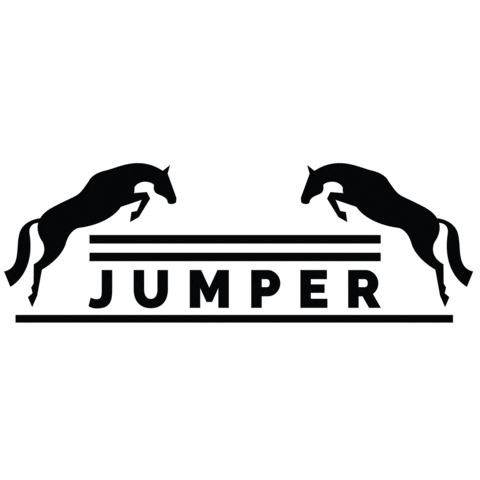 Horse Jumping Sticker by dapplebay