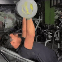 Working Out Bench Press GIF by Respective