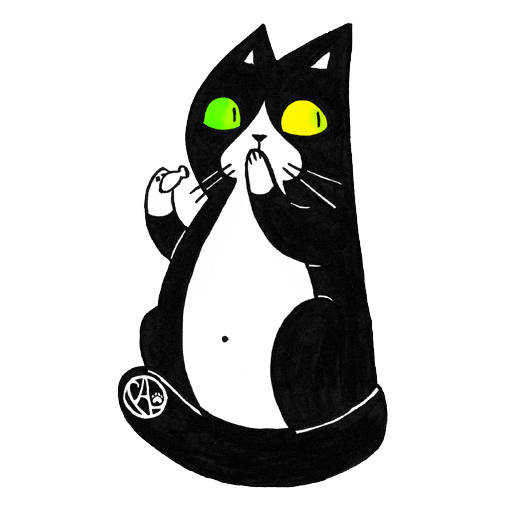 loeblich giphyupload cat yummy amazing Sticker