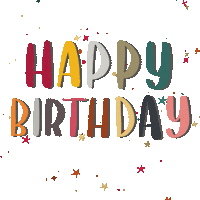 Celebrate Happy Birthday Sticker