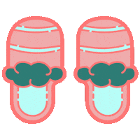 zapatilleria_nika zapatillerianika zapatillas de andar por casa zapatillas de casa zapatilleria nika Sticker