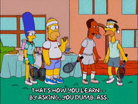 homer simpson eating GIF