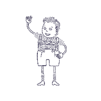 Dachsteinkoenig fun kids vacation hotel Sticker