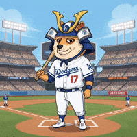 Digital Art Baseball GIF by Doge Pound