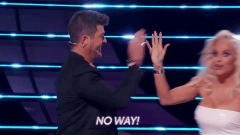 Shocked No Way GIF by The Masked Singer