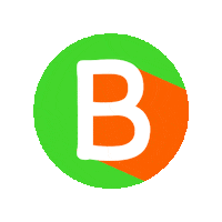 Orange Abc Sticker