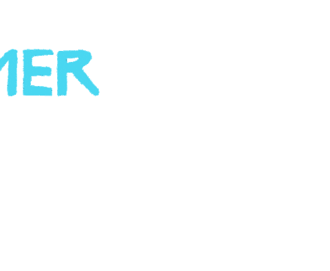 Summer Sticker by Rob Jelinski Studios