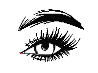 Eye Blood Sticker by Cs Stream