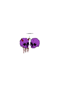 jarnikiara love skull blood tears Sticker