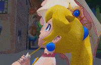 Super Mario Peach GIF