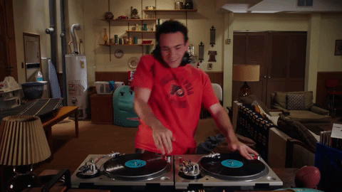 The Goldbergs Dj GIF by ABC Network