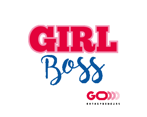 Girl Boss Sticker by Go Entrepreneurs