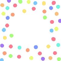 Frame Polkadots Sticker