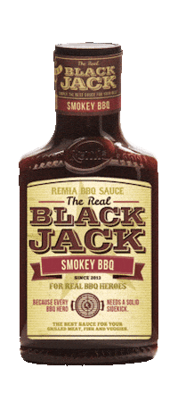 RemiaFans black bbq jack sauce Sticker