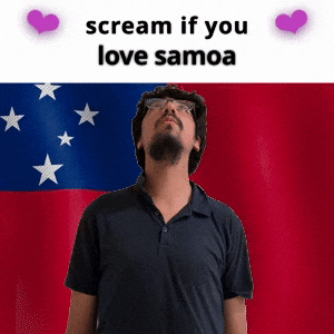 (silent) scream if you love samoa