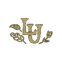 Black And Gold Lions Sticker by Lindenwood University