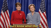 I Dont Know What That Is Amy Poehler GIF by Saturday Night Live