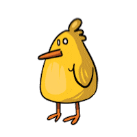 Oddjobcoffee coffee chicken egg uae Sticker