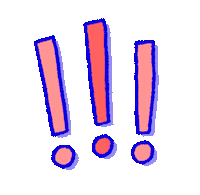Exclamation Exclam Sticker by Steph Stilwell
