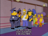 Season 3 Smoking GIF by The Simpsons