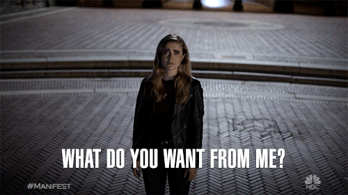 What Do You Want From Me Omg GIF by NBC