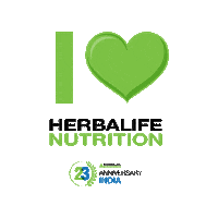 HerbalifeNutritionIndia hn hni 23anniversaryindia 23rdanniversaryindia Sticker
