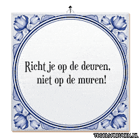 Focus Nl Sticker by Tegelspreuken.nl