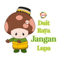 Hari Raya Health Sticker by GKB