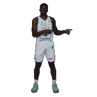 Malik Miller Donar Pointing Right Sticker by Donar Official