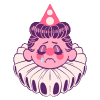 Sad Pastel Sticker by Julie.VanGrol
