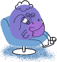 Baby Drinking Sticker by YK Animation Studio