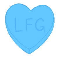 Lets Go Love Sticker by patternbase