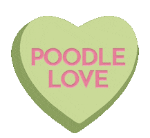 bonboyco dogs sweetheart collar candy heart Sticker