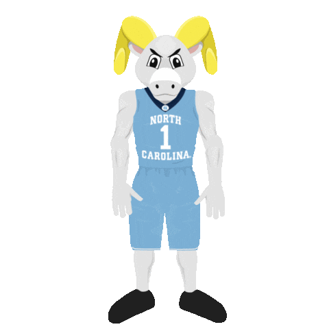 Tar Heels Ncaa Sticker by SportsManias