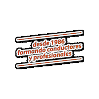 Slogan Autoescuela Sticker by Montesó