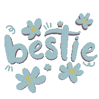 Flowers Bff Sticker