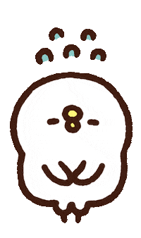 Take A Bow Thank You Sticker by Kanahei