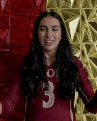 Elon Volleyball GIF by Elon Phoenix