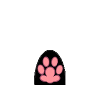 Catsitter Gatonegro Sticker by Tras las Huellas del Gato | Lidia