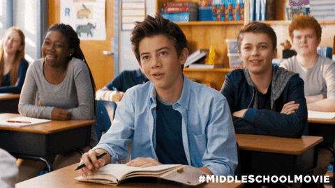 James Patterson Smile GIF by Middle School Movie