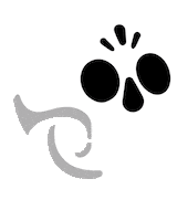 Halloween Skull Sticker