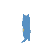 Dog Spark Sticker
