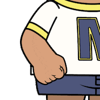 Fist Reaction Sticker by Meme World of Max Bear
